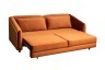 Диван Trevi 230М(К) трехм раскл с кантом оранж Pad32+Lattice ORANG 232*103*88см (TT-00016896)