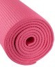 Коврик для йоги и фитнеса FM-101, PVC, 183x61x0,6 см, розовый (2104795)
