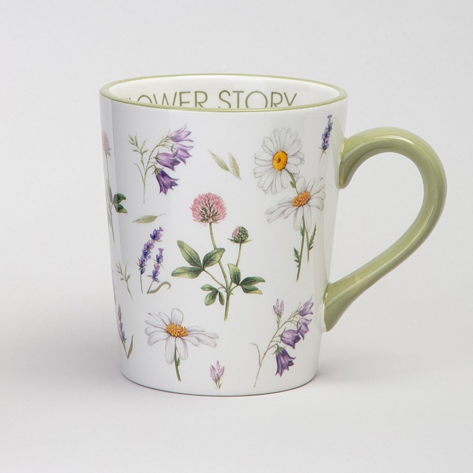 Кружка agness "flower story" 400 мл Agness (358-2169)