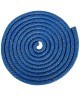 Скакалка для художественной гимнастики RGJ-403, 3м, синий/золотой, с люрексом (843972)
