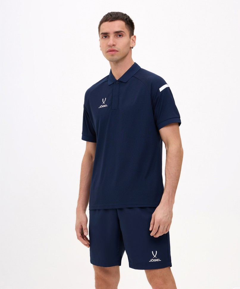 Поло JOGEL CAMP 2 Poly Polo, темно-синий (2120066)