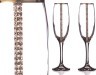 Набор бокалов для шампанского из 2 шт. с золотой каймой 170 мл. Оптпромторг ООО (802-510133)