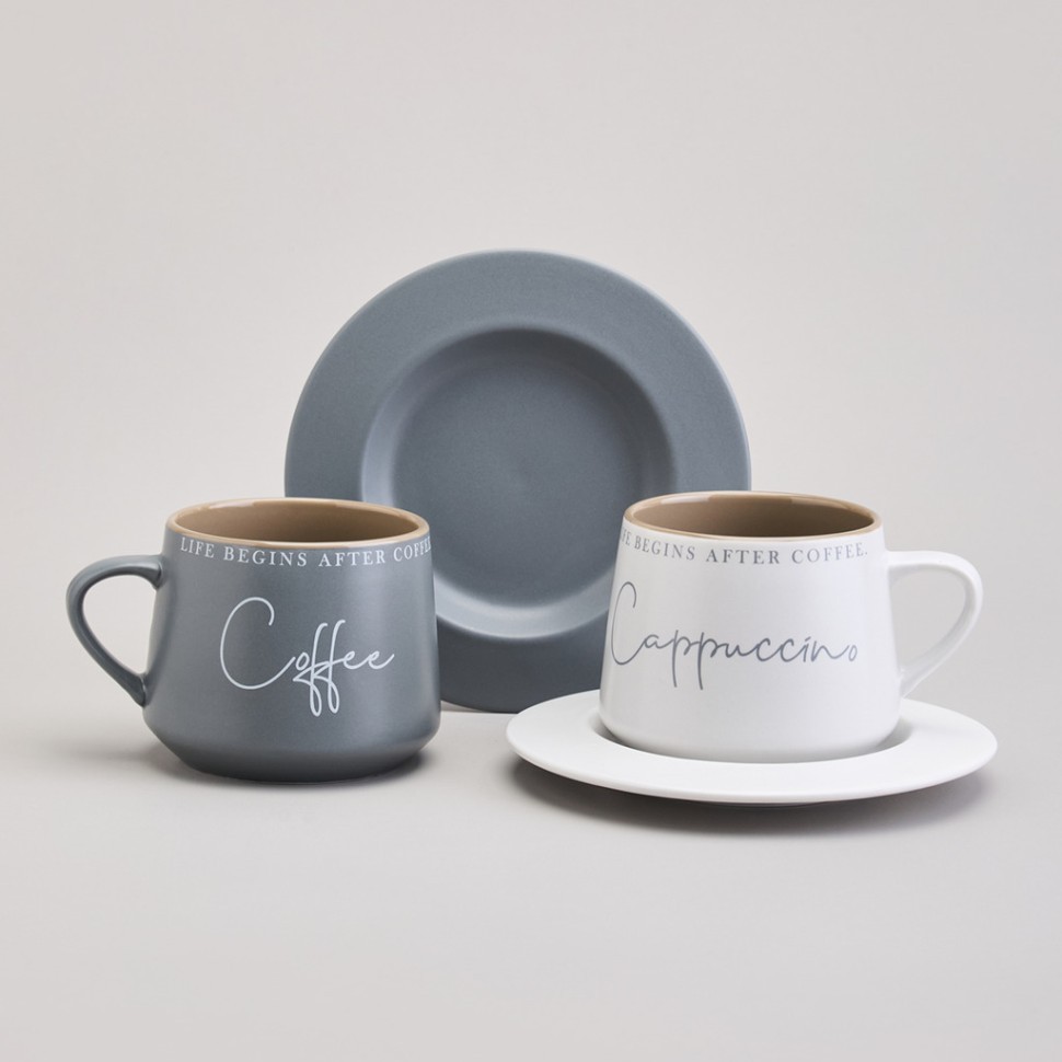 Чайный набор lefard "coffeemania" на 2 пер. 4 пр. 320 мл Lefard (756-477)