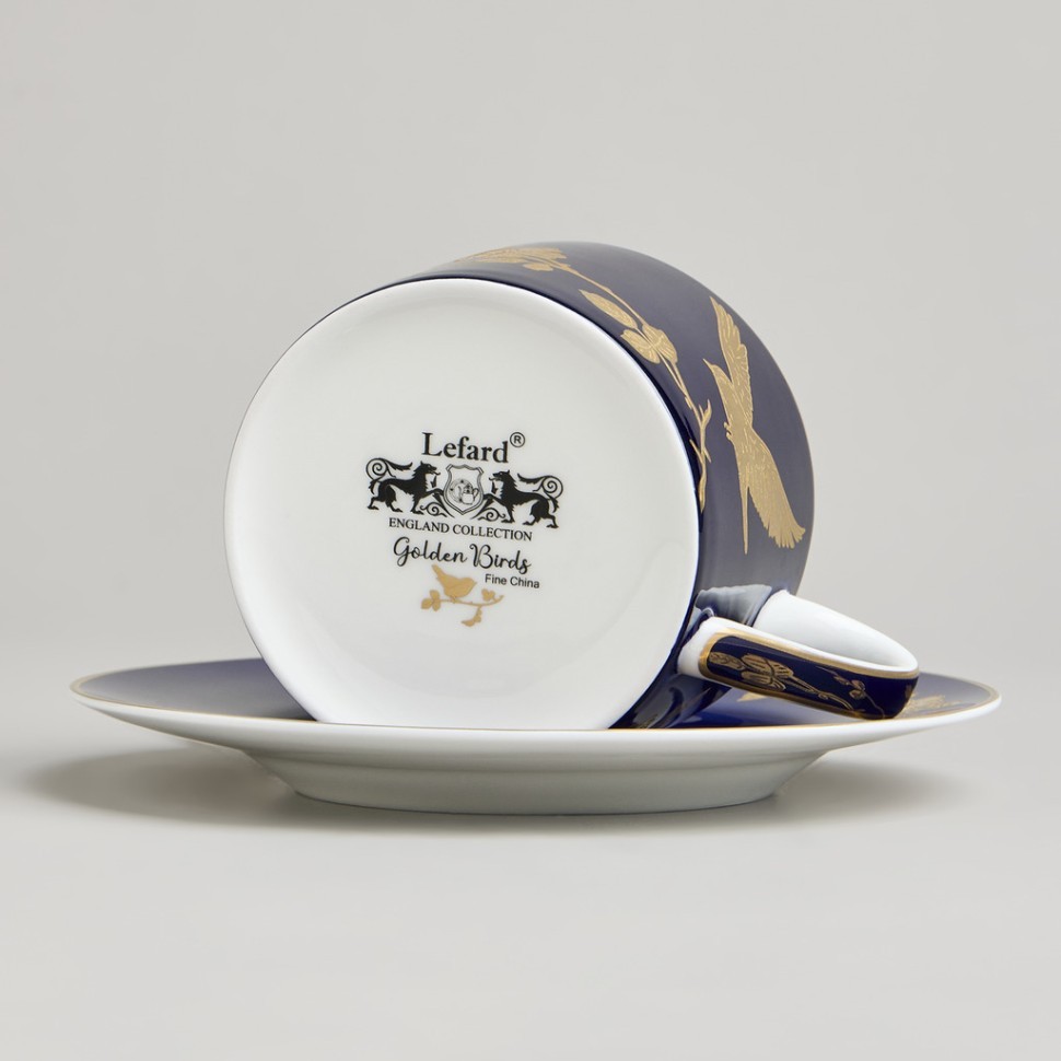 Чайная пара lefard "golden birds" 240 мл Lefard (419-135)