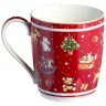 Кружка lefard "с новым годом!" 300 мл красная Lefard (760-781-1)