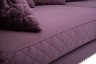 Диван Sorrento трехместный, велюр фиолетовый Bel14 250*101*90см - TT-00002546