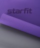 Коврик для йоги и фитнеса FM-201, TPE, 173x61x0,5 см, фиолетовый/серый (1005328)