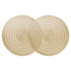 Набор подстановочных салфеток из 2 шт., диаметр 38 см Lefard (771-160) Набор подстановочных салфеток из 2 шт., диаметр 38 см Lefard (771-160)