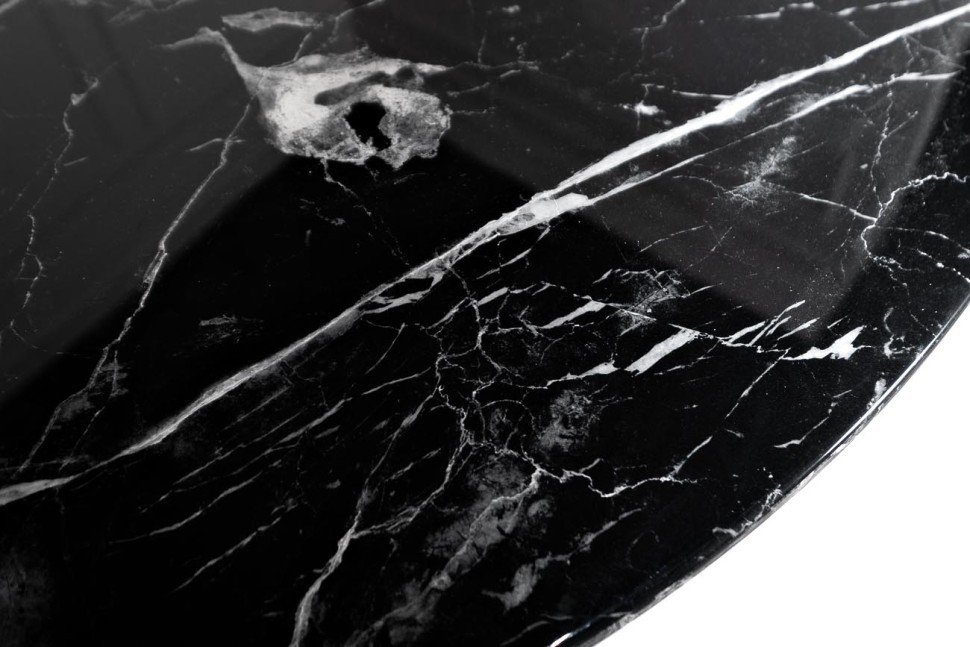 Стол обеденный черный  d120*75см (TT-00010654)