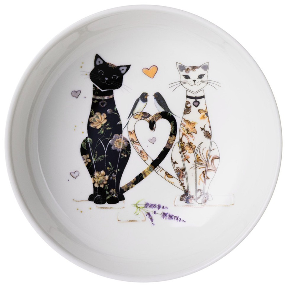 Набор розеток lefard "лавандовые коты" 2 шт. 11*3,5 см Lefard (425-179)