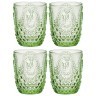 Набор стаканов для воды/сока "sunday" green 4шт/280 мл Lefard (355-441)