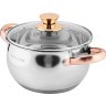 Набор кастрюль 2л+3л+4л нерж/зол.руч Mayer&Boch (40458)