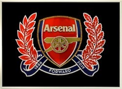 Картина Логотип Арсенал с кристаллами Swarovski (2290)