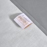 Кпб, евро, "solid" серый, сатин, хлопок 100%, подод.200х220-1шт, пр.240х240-1шт, нав.50х70-2шт Lefard (989-001-17)