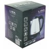 Чайник электрический LR (диск,нерж сталь1,8 л.1500Вт) LIRA (0109)