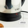 Чайник электрический LR (диск,нерж сталь1,8 л.1500Вт) LIRA (0109)