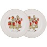 Набор тарелок закусочных lefard "strawberry" 2 шт. 20,5 см Lefard (85-1893)