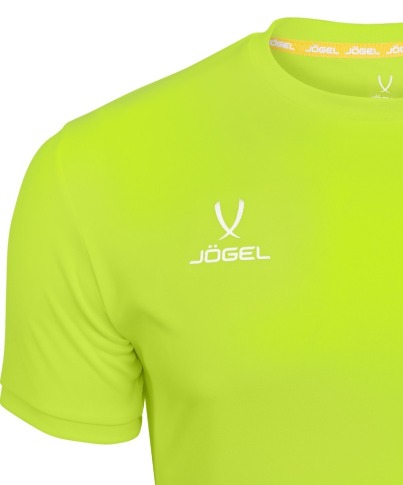 Футболка игровая JOGEL CAMP Origin Jersey, желтый неон, детский (2105549)