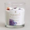 Свеча ароматизированная в стакане "paradise" white musk 8*9 см мал.= 9шт. Lefard (605-104)