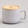 Кружка lefard 400мл с бамбуковой крышкой "loving family" 9.6*8cm Lefard (756-478)