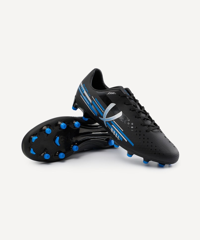 Бутсы футбольные JOGEL Evofly FG Talant Black/blue (2118126)