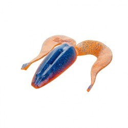 Лягушка Helios Frog 2,56"/6,5 см, цвет Star Blue & Orange 7 шт HS-21-044 (77983)