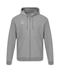 Худи на молнии JOGEL ESSENTIAL Cotton FZ Hoodie, серый меланж, детский (2121912)