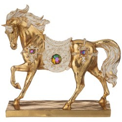 Фигурка декоративная "лошадь" 30,5х9,5х28,1см Lefard (146-1855)
