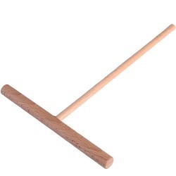 Шпатель блинный деревянный 12х15,5см бук (5017)