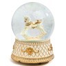 Музыкальная статуэтка "снежный шар" 10х10х14 см Lefard (146-2222)
