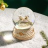 Музыкальная статуэтка "снежный шар" 10х10х14 см Lefard (146-2222)