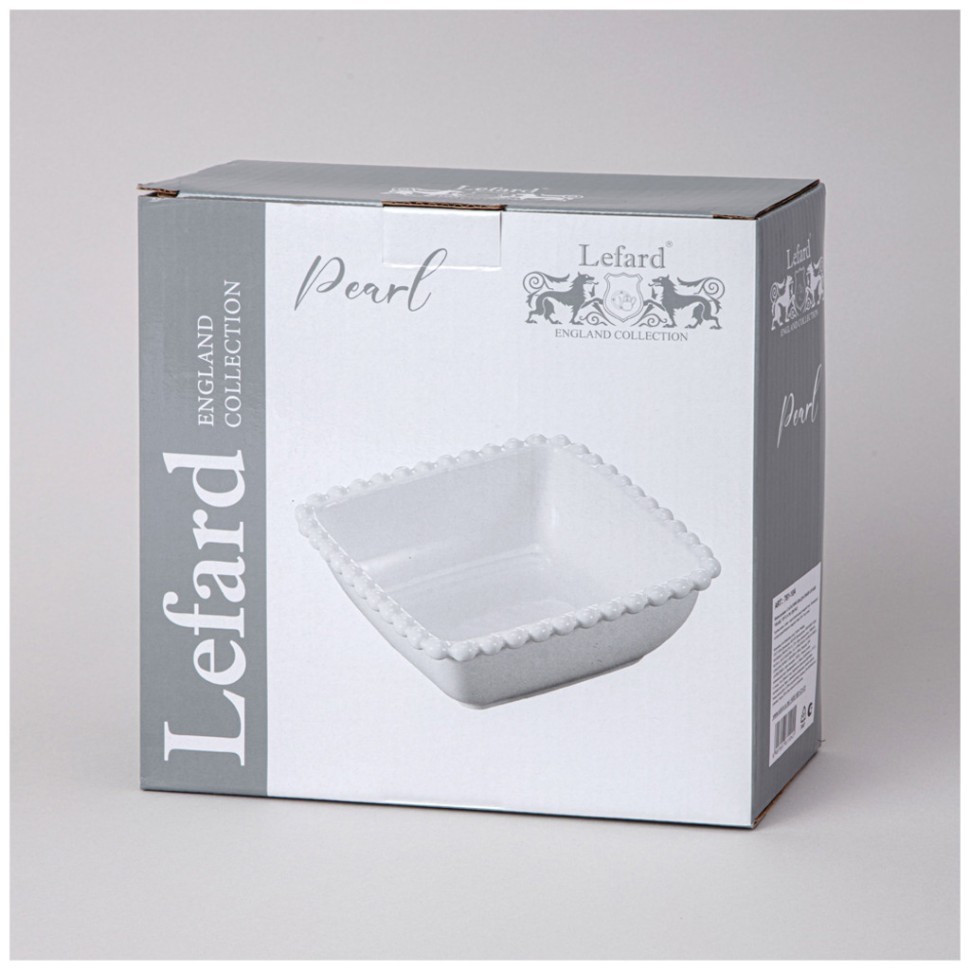 Салатник квадратный lefard "pearl" 20*7,5 см 1200 мл Lefard (761-104)
