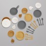 Кухонный игровой набор посуды Модерн Металлик (63532_KE)
