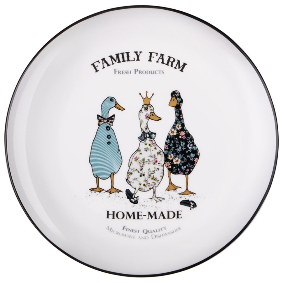 Набор тарелок заксочных 20,5 см lefard "family farm" 2 шт. Lefard (425-300)