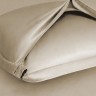 Кпб, евро, "solid" бежевый, сатин, хлопок 100%, подод.200х220-1шт, пр.240х240-1шт, нав.50х70-2шт Lefard (989-001-19)