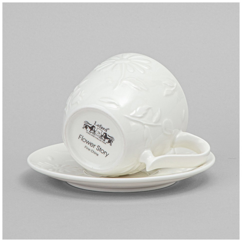 Чайный набор lefard "flowers story" на 2 пер. 4 пр. 220 мл Lefard (474-253)