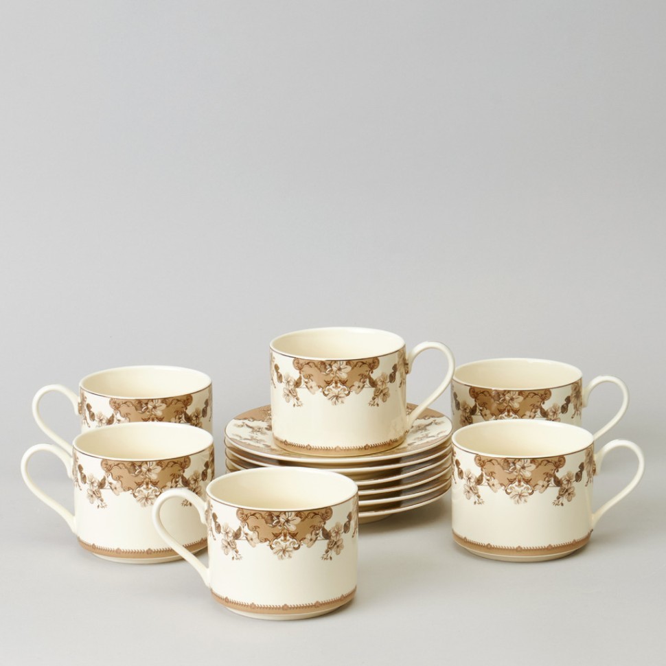 Чайный набор lefard "rendezvous" на 6 пер. 12 пр. 350 мл Lefard (165-575)