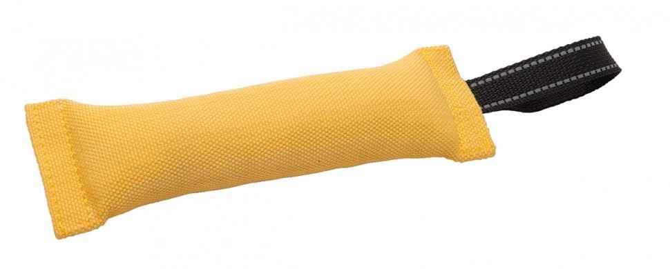 Игрушка для собаки из шланга Каскад 25х6 см желтая (83285)
