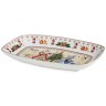 Блюдо lefard "дед мороз и снегурочка" прямоуг. 25*16*3 см Lefard (85-1729)