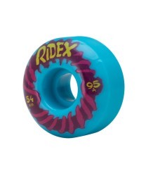 Комплект колес для скейтборда 54x32 мм, 95A, голубой (2111124)