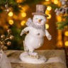Статуэтка "снеговик" 14х7х17,5 см Lefard (162-1290)