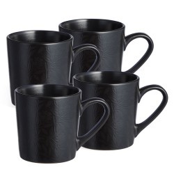 Набор кружек bronco "choice black" 400 мл =4 шт Bronco (191-362-1) Набор кружек bronco "choice black" 400 мл =4 шт Bronco (191-362-1)
