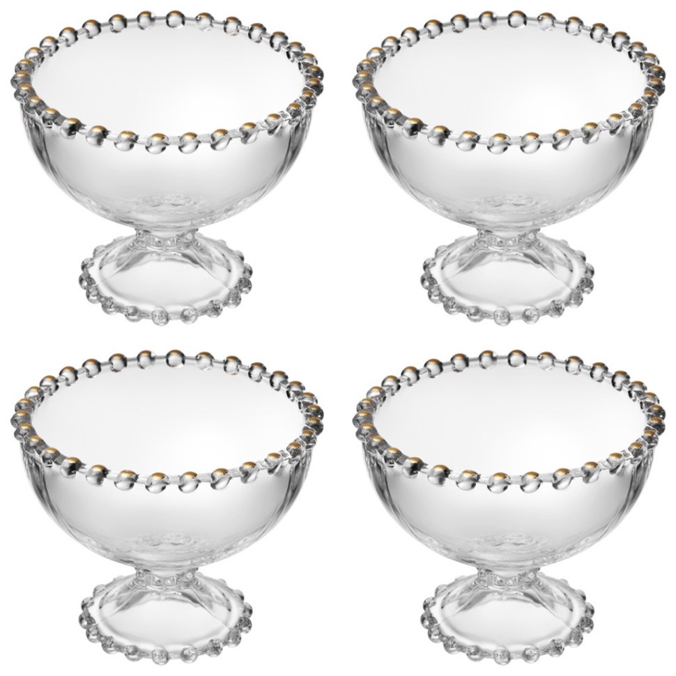 Набор креманок "golden charm" 4 шт./11*8,5 см Lefard (345-504)