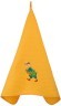 Полотенце в лапте "гусь с бантиком" 50*70 см.жёлтый, 100% хлопок SANTALINO (850-546-84)