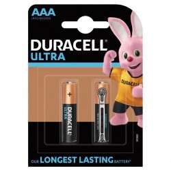 Батарейки алкалиновые Duracell Ultra Power LR03 (AAA) 2 шт (76386)