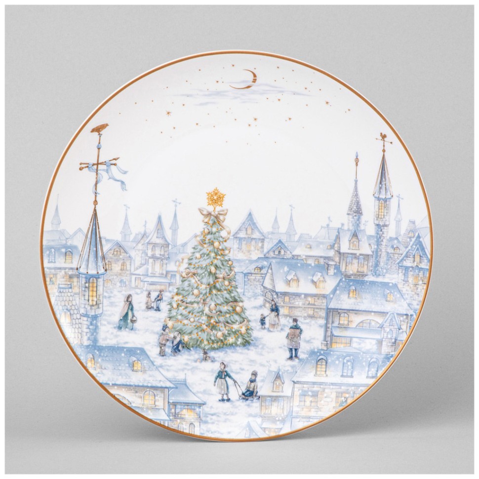 Тарелка закусочная lefard "снежная королева" 20,5 см Lefard (590-635)