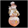 Фигурка декоративная "снеговички" с подсветкой 13*24 см Lefard (169-203)