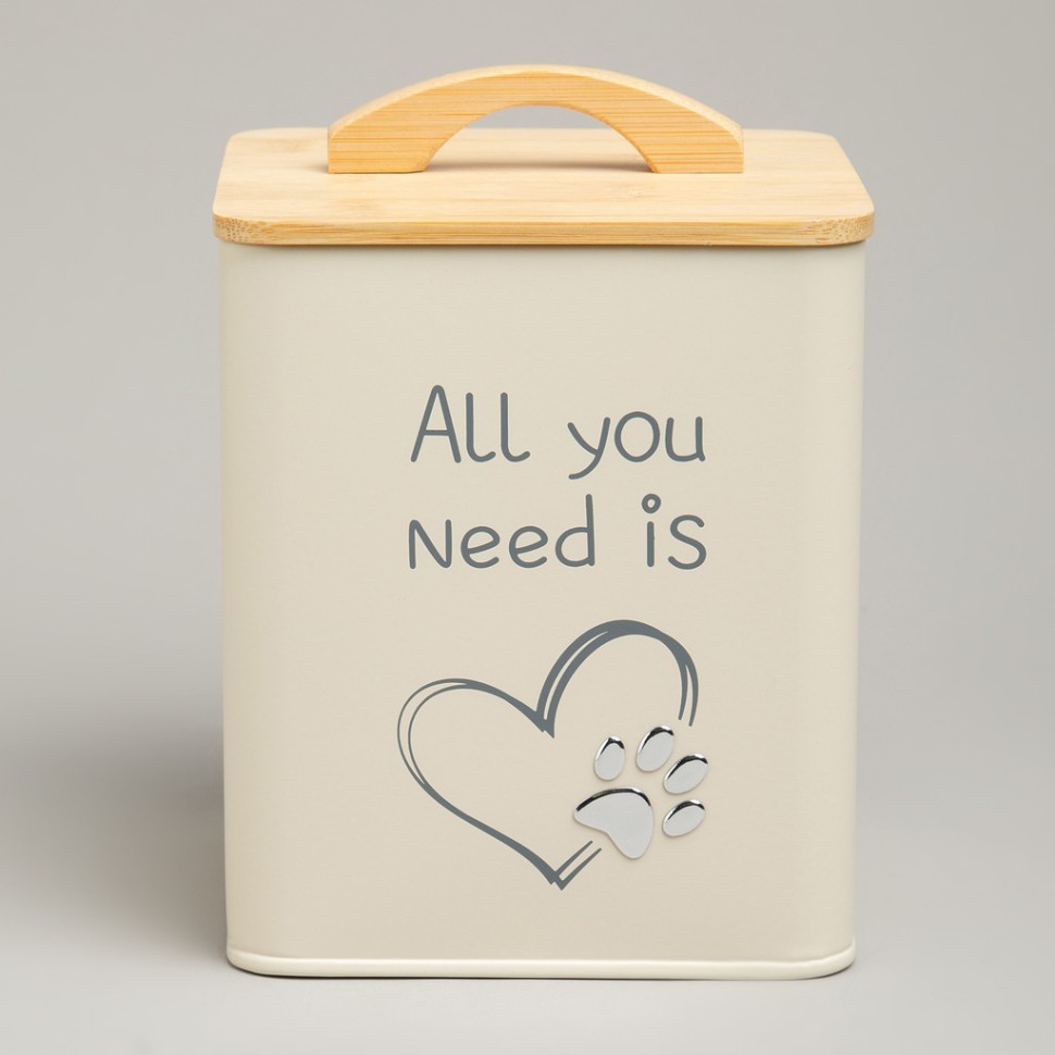 Банка agness для хранения корма, 14х14х16 см, 3л Agness (790-396)