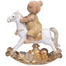 Статуэтка "мишка на коне-качалке" 13х6х15 см Lefard (162-1304)