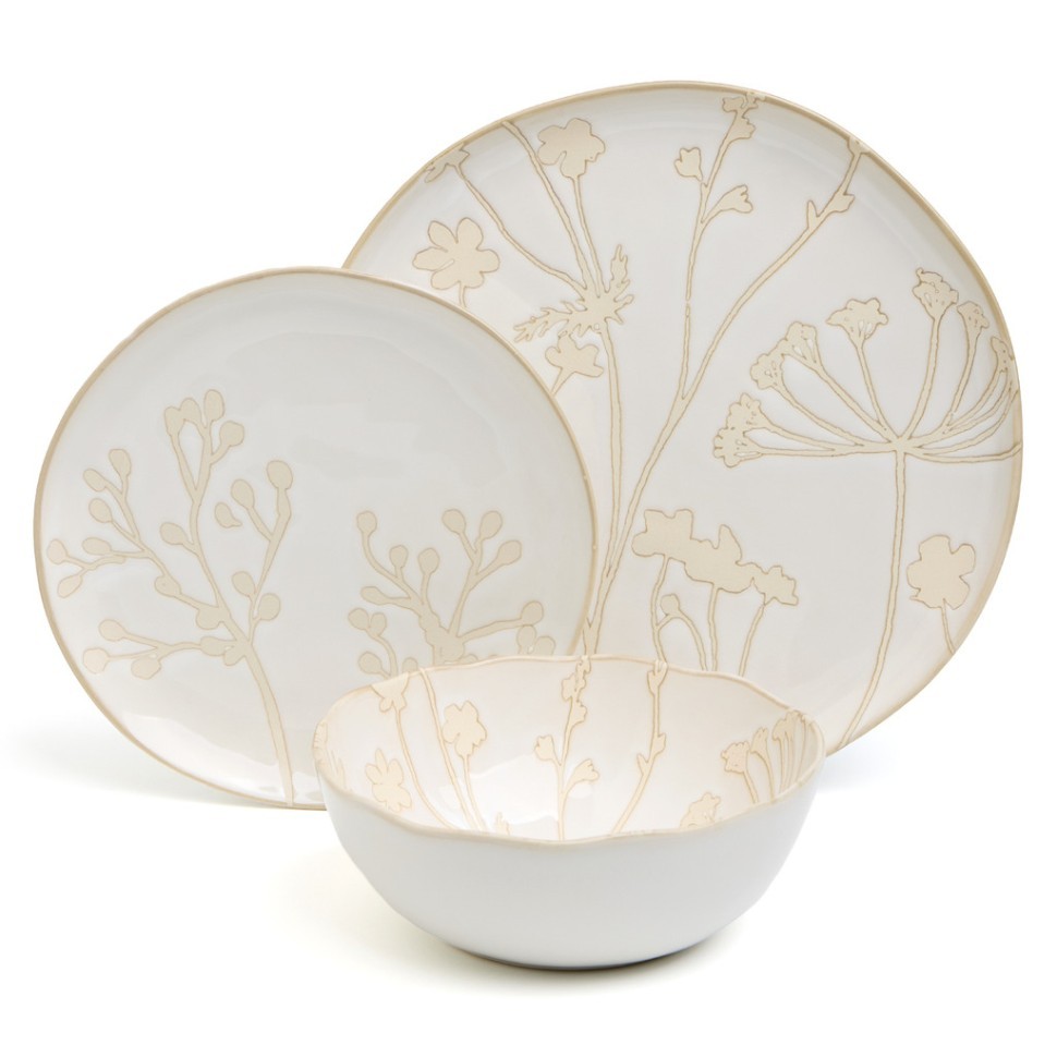 Набор посуды обеденный bronco "field" на 4 пер. 12 пр. Bronco (409-417)